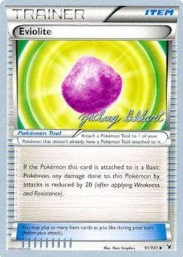 Carta Eviolite (12/24) do set World Championship 2012: CMT Deck — Pokémon TCG | Bynx