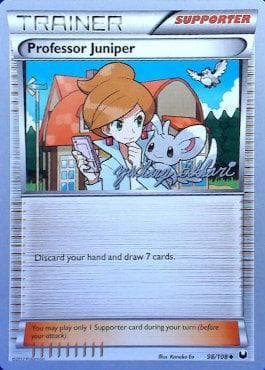 Carta Professor Juniper (09/24) do set World Championship 2012: CMT Deck — Pokémon TCG | Bynx