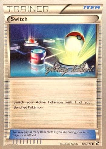 Carta Switch (18/24) do set World Championship 2012: CMT Deck — Pokémon TCG | Bynx