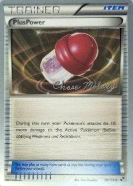 Carta PlusPower (17/22) do set World Championship 2012: Eeltwo — Pokémon TCG | Bynx