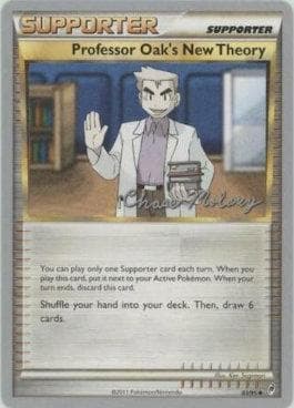 Carta Professor Oak's New Theory (10/22) do set World Championship 2012: Eeltwo — Pokémon TCG | Bynx