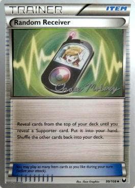 Carta Random Receiver (19/22) do set World Championship 2012: Eeltwo — Pokémon TCG | Bynx