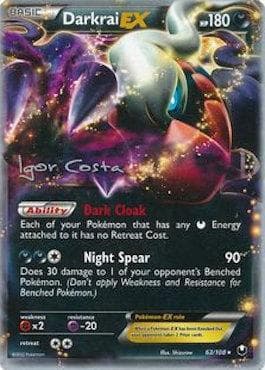 Carta Darkrai-EX (01/22) do set World Championship 2012: Pesadelo Prism — Pokémon TCG | Bynx
