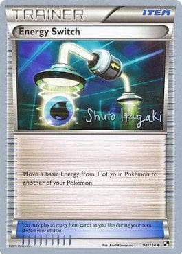 Carta Energy Switch (12/20) do set World Championship 2012: Terraki-Mewtwo — Pokémon TCG | Bynx