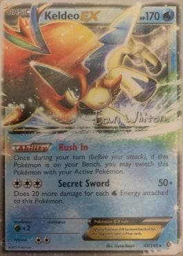Carta Keldeo-EX (11/27) do set World Championship 2013: American Gothic — Pokémon TCG | Bynx