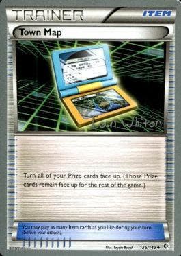 Carta Mapa da Cidade / Town Map (24/27) 24/27 — Pokémon TCG | Bynx