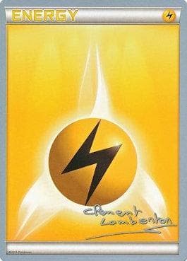 Carta Lightning Energy (18/19) do set World Championship 2013: Anguille Sous Roche — Pokémon TCG | Bynx