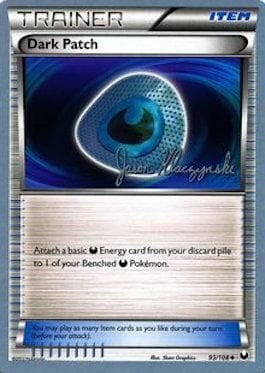 Carta Dark Patch (09/20) do set World Championship 2013: Darkrai Deck — Pokémon TCG | Bynx