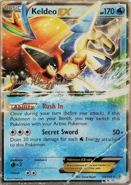 Keldeo-EX (03/20) — World Championship 2013: Darkrai Deck