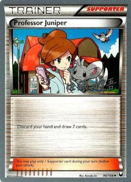 Professor Juniper (06/22) — World Championship 2013: Ultimate Team Plasma