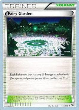 Carta Fairy Garden (13/29) do set World Championship 2014: Crazy Punch — Pokémon TCG | Bynx