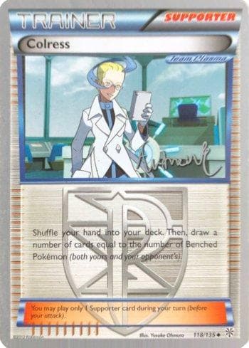Carta Colress (05/22) do set World Championship 2014: Emerald King — Pokémon TCG | Bynx