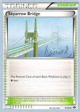 Carta Skyarrow Bridge (15/22) do set World Championship 2014: Emerald King — Pokémon TCG | Bynx