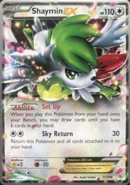 Carta Shaymin-EX (04/23) do set World Championship 2015: Honorstoise — Pokémon TCG | Bynx