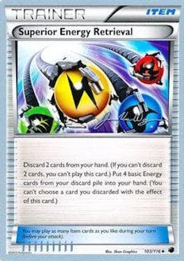 Carta Superior Energy Retrieval (15/23) do set World Championship 2015: Honorstoise — Pokémon TCG | Bynx