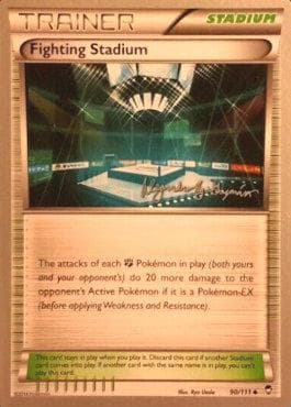 Carta Estádio de Combate / Fighting Stadium (23/26) 23/26 — Pokémon TCG | Bynx