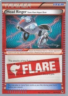 Carta Head Ringer (18/23) do set World Championship 2015: Punches 'N' Bites — Pokémon TCG | Bynx