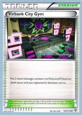 Carta Virbank City Gym (21/23) do set World Championship 2015: Punches 'N' Bites — Pokémon TCG | Bynx