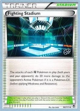 Carta Estádio de Combate / Fighting Stadium (19/22) 19/22 — Pokémon TCG | Bynx