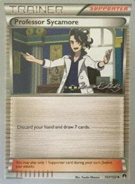 Carta Professor Sycamore do set World Championship 2016: Bebe Deck — Pokémon TCG | Bynx