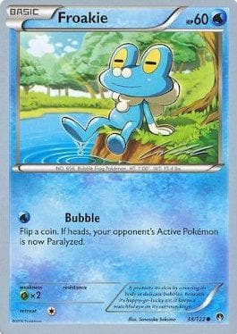 Carta Froakie (05/21) do set World Championship 2016: Ninja Blitz — Pokémon TCG | Bynx
