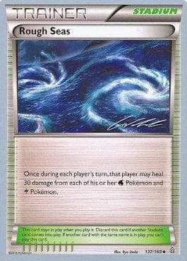 Carta Rough Seas (16/21) do set World Championship 2016: Ninja Blitz — Pokémon TCG | Bynx