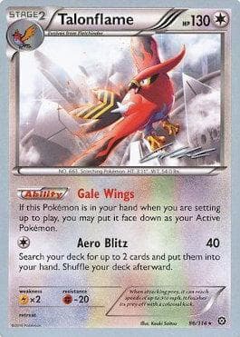 Carta Talonflame (06/21) do set World Championship 2016: Ninja Blitz — Pokémon TCG | Bynx