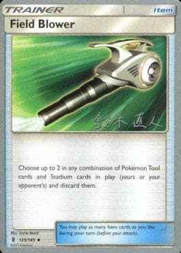 Carta Field Blower (11/24) do set World Championship 2017: Golisodor — Pokémon TCG | Bynx