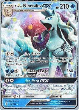 Alolan Ninetales-GX (01/24) — World Championship 2017: Ice Path FTW