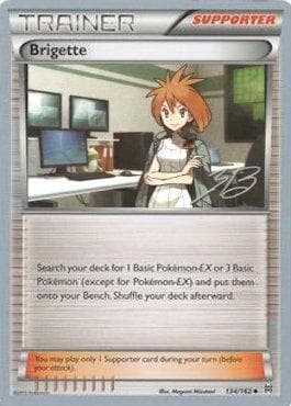 Carta Brigette (10/24) do set World Championship 2017: Ice Path FTW — Pokémon TCG | Bynx