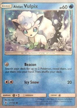 Alolan Vulpix (09/25) — World Championship 2017: Infinite Force