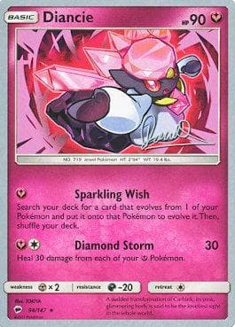 Carta Diancie (08/25) do set World Championship 2017: Infinite Force — Pokémon TCG | Bynx
