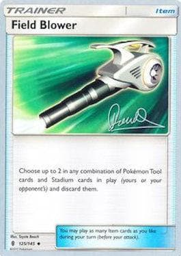 Carta Field Blower (13/25) do set World Championship 2017: Infinite Force — Pokémon TCG | Bynx