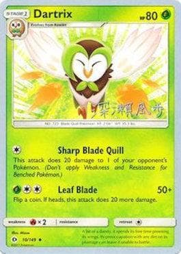 Carta Dartrix (02/23) do set World Championship 2017: Samurai Sniper — Pokémon TCG | Bynx