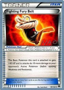 Carta Fighting Fury Belt (12/24) do set World Championship 2018: Buzzroc — Pokémon TCG | Bynx