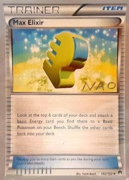 Carta Max Elixir (14/24) do set World Championship 2018: Buzzroc — Pokémon TCG | Bynx