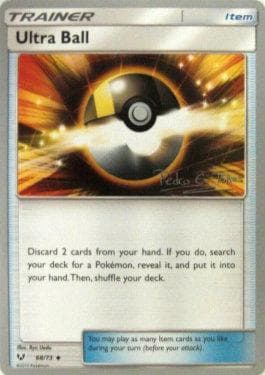 Carta Ultra Ball (14/21) do set World Championship 2018: Dragones y Sombras — Pokémon TCG | Bynx