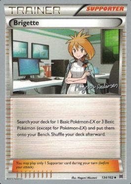 Carta Brigette (18/25) do set World Championship 2018: Garbanette — Pokémon TCG | Bynx