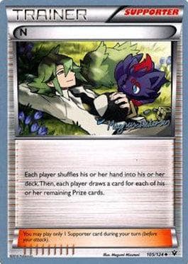 Carta N (21/25) do set World Championship 2018: Garbanette — Pokémon TCG | Bynx