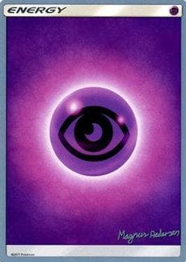 Carta Psychic Energy (25/25) do set World Championship 2018: Garbanette — Pokémon TCG | Bynx