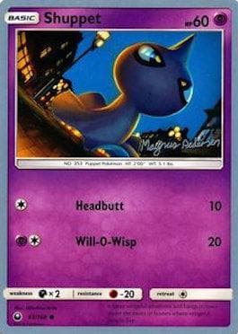 Carta Shuppet (02/25) do set World Championship 2018: Garbanette — Pokémon TCG | Bynx