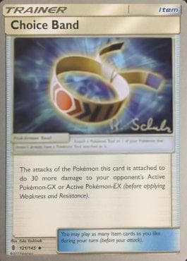 Carta Choice Band (15/24) do set World Championship 2018: Victory Map — Pokémon TCG | Bynx