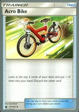 Carta Acro Bike (09/19) do set World Championship 2019: Fire Box — Pokémon TCG | Bynx