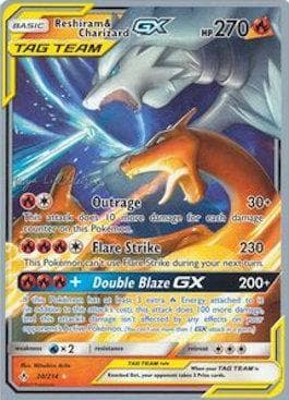 Reshiram & Charizard-GX (01/19) — World Championship 2019: Fire Box