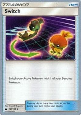 Carta Substituição / Switch (17/19) 17/19 — Pokémon TCG | Bynx