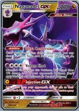 Carta Naganadel-GX (02/22) do set World Championship 2019: Mind Blown — Pokémon TCG | Bynx