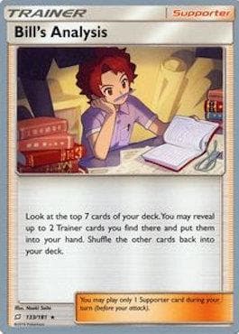 Carta Bill's Analysis (13/25) do set World Championship 2019: Perfection — Pokémon TCG | Bynx