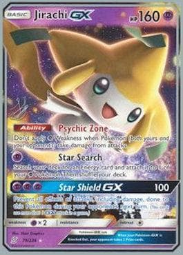 Carta Jirachi-GX (05/25) do set World Championship 2019: Perfection — Pokémon TCG | Bynx