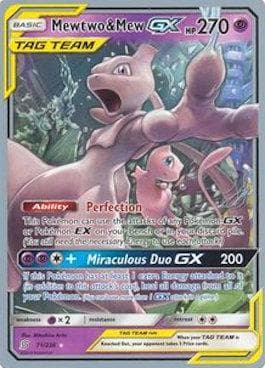 Mewtwo & Mew-GX (01/25) — World Championship 2019: Perfection