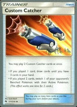 Carta Pegador Personalizado / Custom Catcher (11/26) 11/26 — Pokémon TCG | Bynx